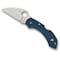 Spyderco 2024 Spyderco Dragonfly 2, Lightweight Blue, Wharncliffe K390 Steel, Reveal 7 SPY-C28FP2WK390 - alternate 2